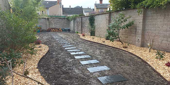 création de jardin Férolles